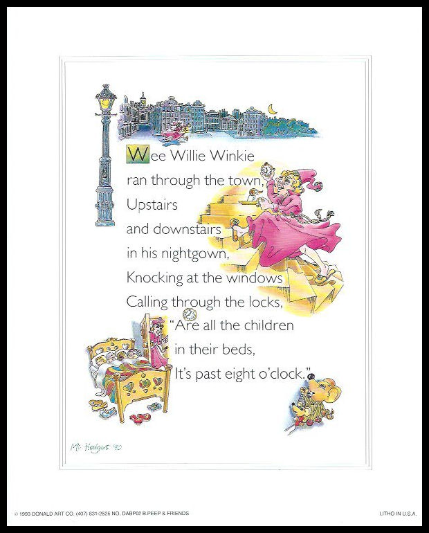 nursery-rhymes-wee-willie-winkie-print-size-8x10-8-8120